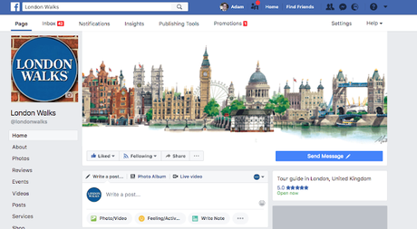 Keep In Touch With London Walks!