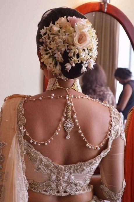 Blouse with jewels at the Back
