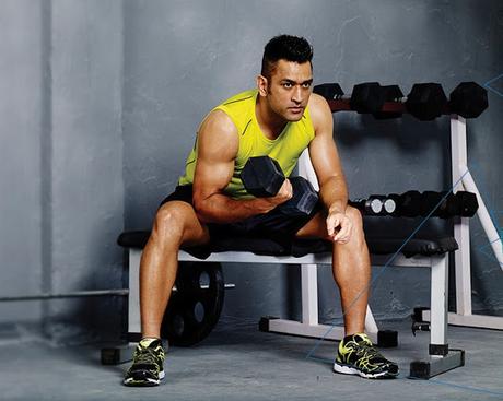 age is a number ~ fitness matters - confirms CSK MS Dhoni