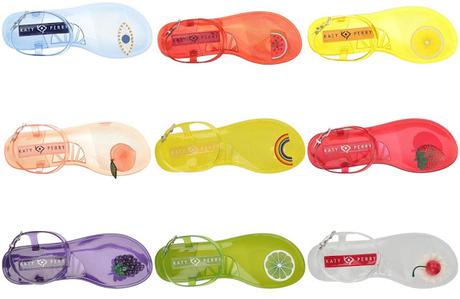 Katy Perry Scented Jelly Thong Sandals - The Geli - QVC.com