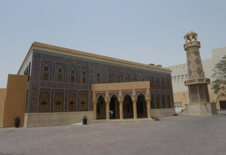 A view of the mosque in Katara Cultural Village