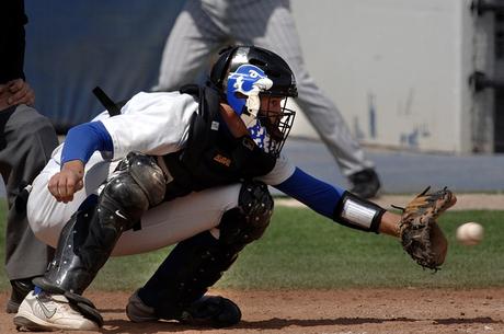 Pre-game drills for catchers