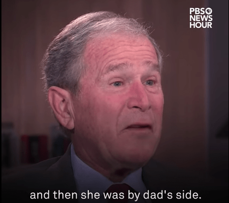 George W Bush Writes How His Mother Died Holding His Father’s Hands