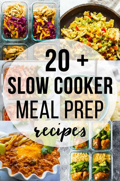 20 + Slow Cooker Recipes That are Perfect for Meal Prep
