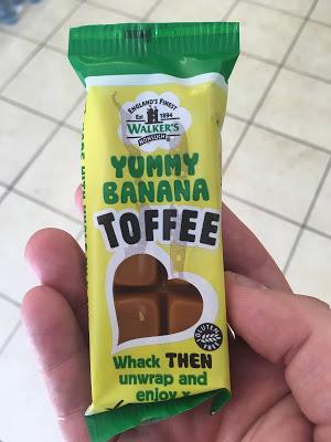 Today's Review: Walker's Yummy Banana Toffee