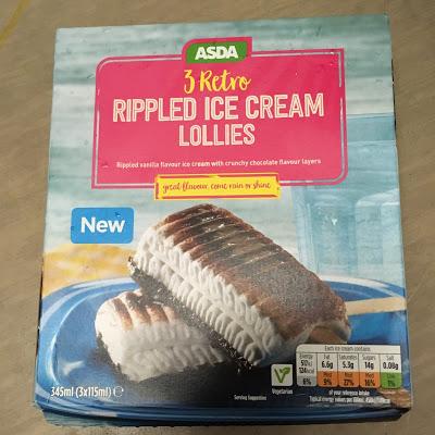 Today's Review: Asda Retro Rippled Ice Cream Lollies