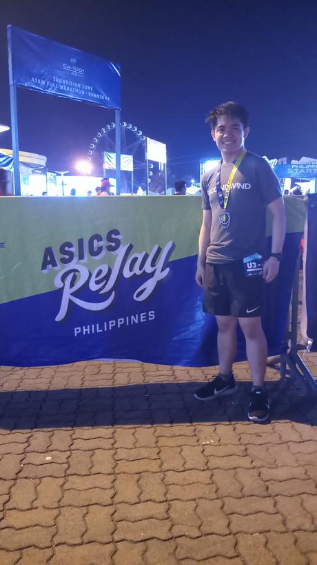 The ASICS Relay Run report by Guest Runner/Blogger Kyle Marlo Herrera