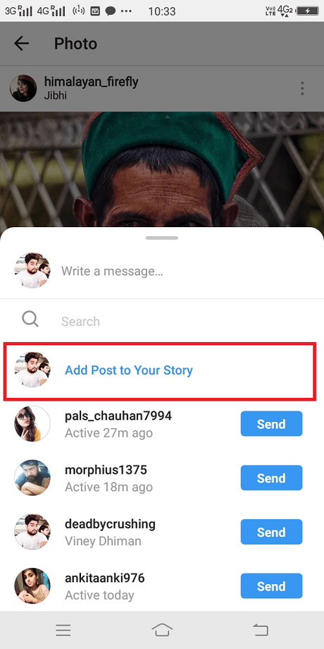 How to Reshare Instagram Posts to Stories Instagram add post to your story
