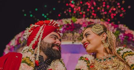 Indian Wedding Photography: Bride and groom Pose Photography ideas