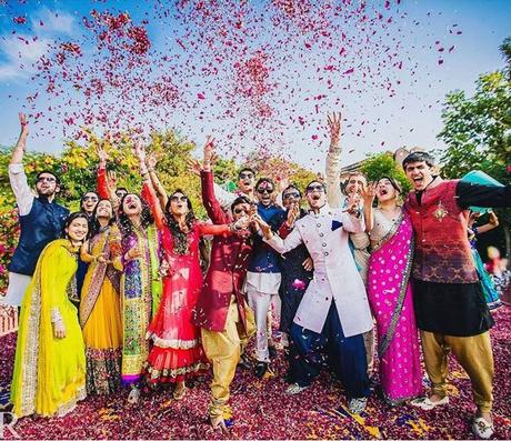 Indian Wedding Photography: Bride and groom Pose Photography ideas