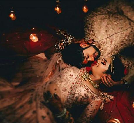 Indian Wedding Photography: Bride and groom Pose Photography ideas