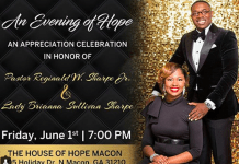 Pastor Reginald Sharpe, Jr. Has Stepped Down From House of Hope Macon Reginald Sharpe