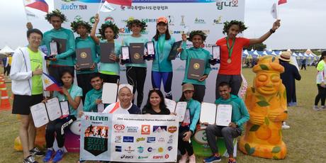 Team 7-11 Philippines Dominated South Korea Race