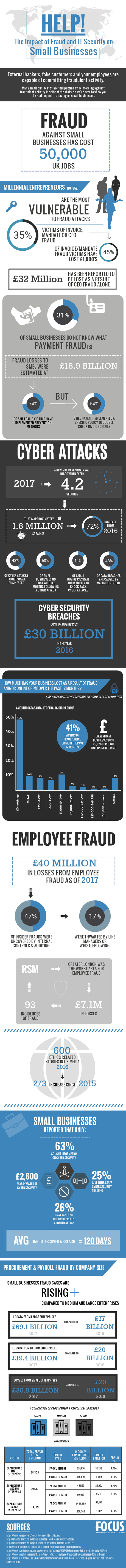 The Impact of Fraud and IT Security on Small Businesses – Infographic