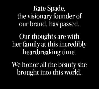 Kate Spade New York Stores Honoring Designer With Touching Window Displays Kate Spade New York Stores Honoring Designer With Touching Window Displays