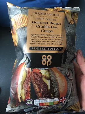 Today's Review: Co-Op Gourmet Burger Crinkle Cut Crisps