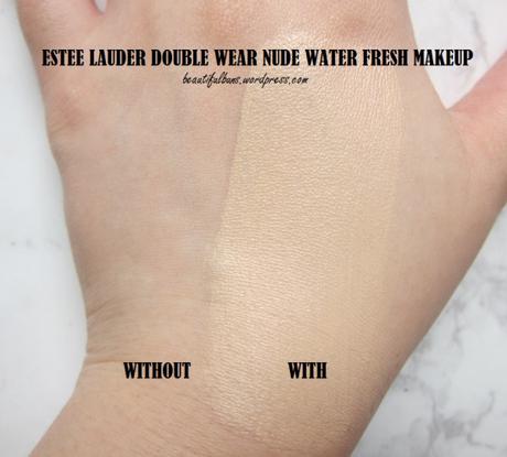 Review: Estee Lauder Double Wear Nude Water Fresh Makeup