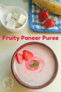 Fruity Paneer Puree for Babies