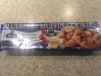 Today's Review: Merba Blueberry Muffin Cookies