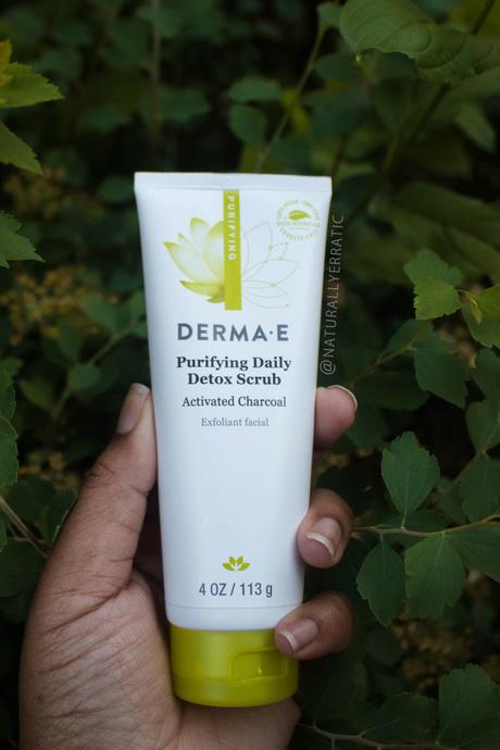  derma e purifying daily detox scrub review   