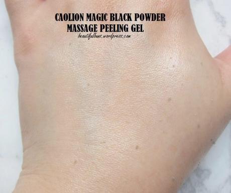 Review: Caolion Magic Black Powder Massage Peeling Gel