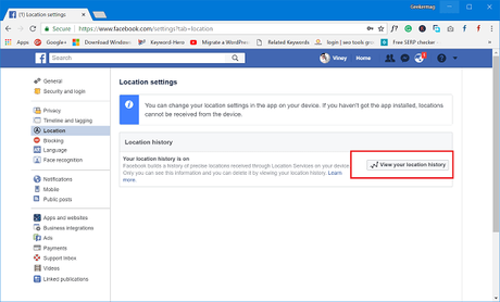 How to View, Delete, and Disable Location History on Facebook view your facebook location history