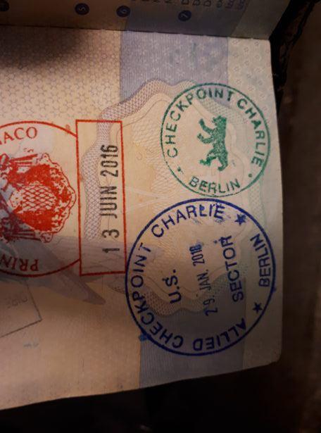 World Borders: Crossing the Former Berlin Wall from East Germany (DDR) into West Germany (FROG) World Borders: Crossing the Former Berlin Wall from East Germany (DDR) into West Germany (FROG)