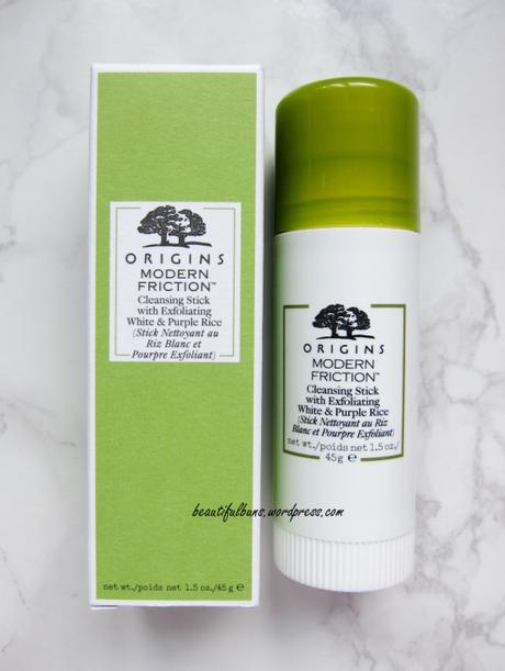 Review: Origins Modern Friction Cleansing Stick With Exfoliating White & Purple Rice
