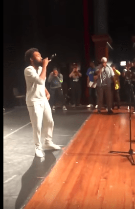 Chance The Rapper Surprised Youth At “Open Mike” With Donald Glover