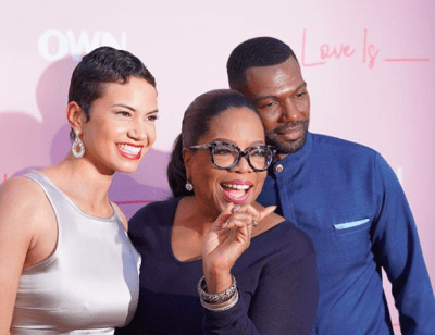 Oprah, Mara Brock Akil, Pink Carpet Premiere Of OWN’s “Love Is_”