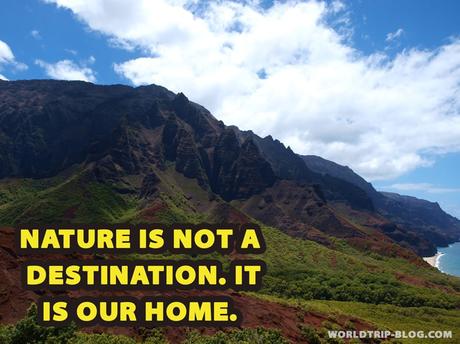 Natur is not a destination