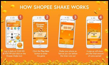 Shopee Launches Latest In-App Game, Shopee Shake,  With Over 2.5 Million Shopee Coins to be Given Away;  Debut Game Coins Run Out in Less Than 60 Seconds