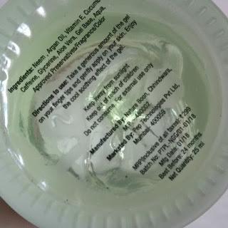 Mcaffine Neem Caffeine Glow Gel Review Mcaffine Neem Caffeine Glow Gel Review