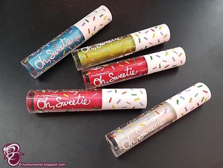 M.A.C Launches Candylicious Lip Glosses - Oh, Sweetie