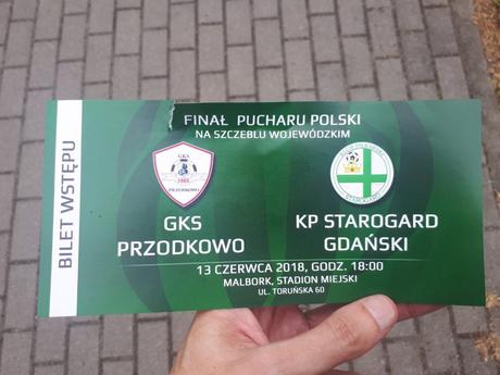 Śmieszne Historie o Piłce Nożnej w Polsce: Watching Klub Piłkarski Starogard Gdański v GKS Przodkowo in The Pomorskie Cup Final