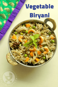 Kid Friendly Vegetable Biryani