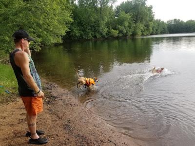 Jake Goes Swimming!