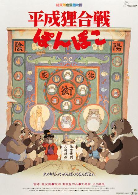 ABC Film Challenge – Animation – P – Pom Poko (1994)