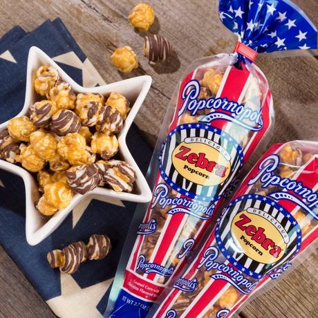 Popcornopolis Launches “Patriotic Popcorn” Mini Cone Collection for Summer