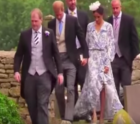 Meghan Markle & Prince Harry Attend Wedding of Princess Diana’s Niece