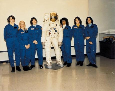 In January 1978, NASA selected six women into the class of 35 new astronauts to fly on the Space Shuttle.