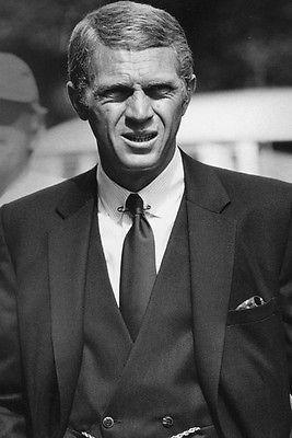 Steve McQueen’s Navy Suits as Thomas Crown Steve McQueen’s Navy Suits as Thomas Crown