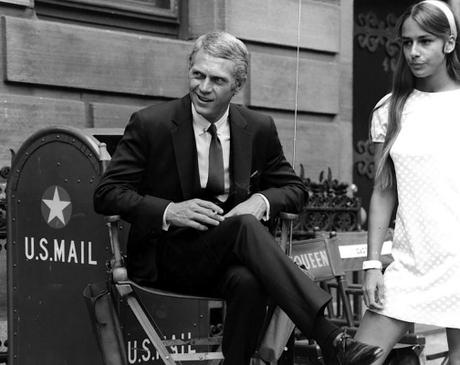Steve McQueen’s Navy Suits as Thomas Crown Steve McQueen’s Navy Suits as Thomas Crown