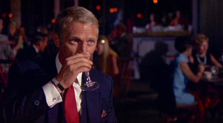 Steve McQueen’s Navy Suits as Thomas Crown Steve McQueen’s Navy Suits as Thomas Crown