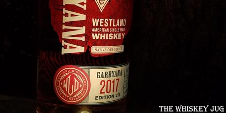 Westland Garryana 2017 Label