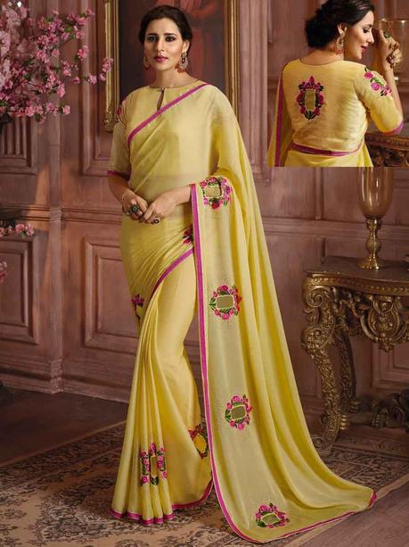 georgette sarees online