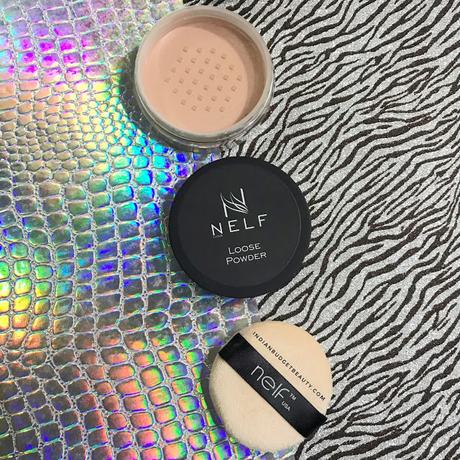 NELF USA Peach Matte Loose Powder Review NELF USA Peach Matte Loose Powder packaging