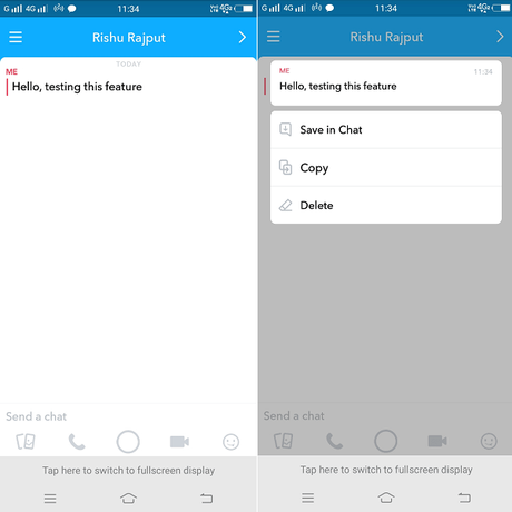 How to Delete Snapchat Message You Sent Accidently delete message