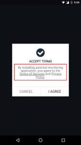install parental monitoring application