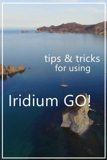 Optimizing Iridium GO use on board